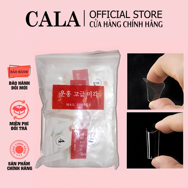 Móng trúc gói - móng tip tre - móng nối form vuông - móng nối đắp gel đắp bột