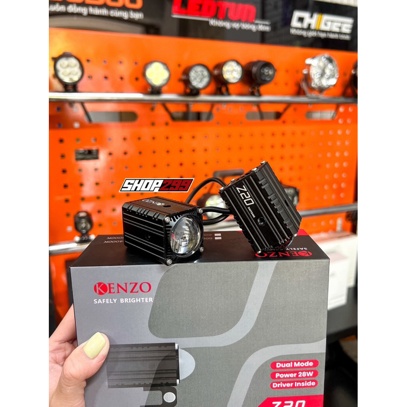 ĐÈN TRỢ SÁNG BI CẦU MINI KENZO Z20 PHIÊN BẢN 2024 (CHÍNH HÃNG)