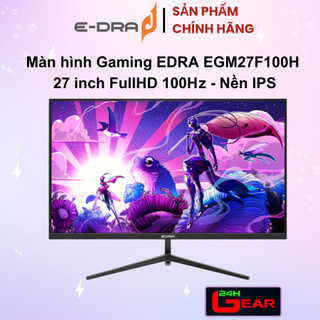  Màn hình Gaming EDRA EGM27F100H 27 inch FullHD 100Hz  Tấm nền: IPS  Chính Hãng 