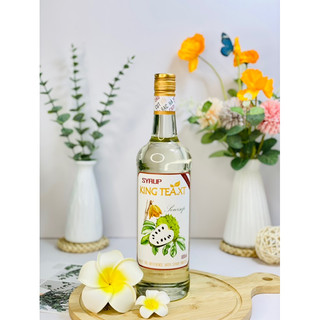 Syrup MÃNG CẦU Pha Chế(Syrup Soursop) KINGTEA.XT -Chai Thủy Tinh 800ml
