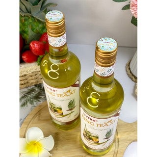 Syrup Sả Pha Chế( Syrup Lemongrass) KINGTEA.XT- Chai Thủy Tinh 800ml