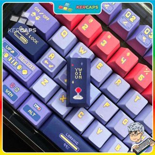  |Keycap| Hiscore Game Akira - Profile cherry PBT cho Rainy75 Lucky65 Xinmeng Aula gaming FL 