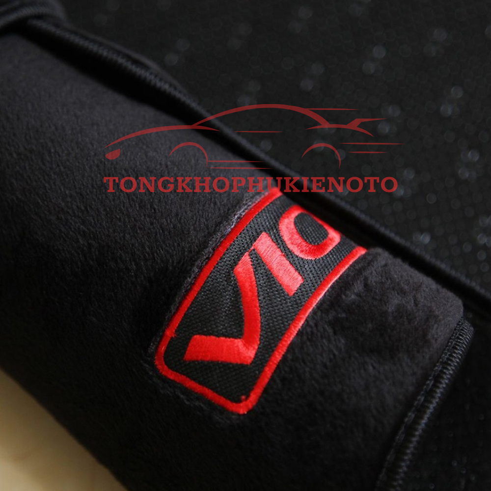 Thảm taplo xe Vios đời 2008- 2009 2010 2011 2012 2013 Mẫu nhung lông cừu, Mặt dưới có chống trượt