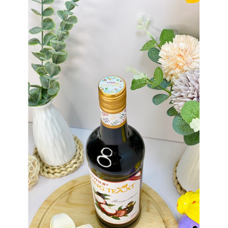 Syrup Măng Cụt Pha Chế( Syrup Mangosteen) KINGTEA.XT- Chai Thủy Tinh 800ml