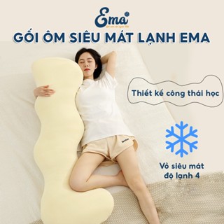 Gối ôm siêu mát lạnh EMA cho người lớn thiết kế công thái học vỏ băng lạnh độ lạnh 4