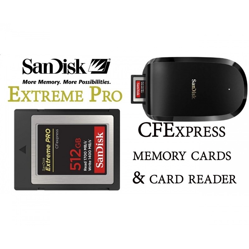 ĐẦU ĐỌC THẺ NHỚ CFEXPRESS SANDISK EXTREME PRO