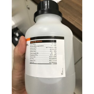 Oxy già 30% H2O2 chai 500ml hydrogen peroxide 30%