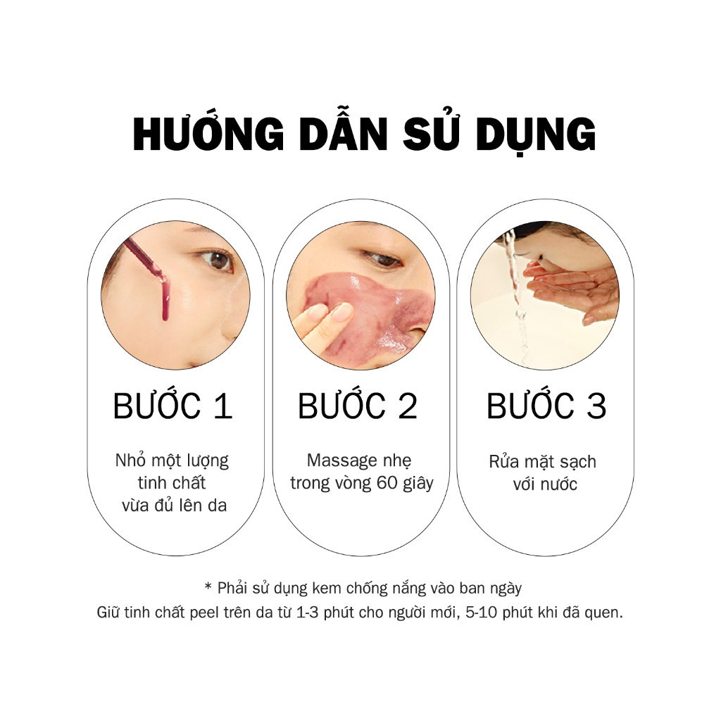 Tinh Chất Serum Tái Tạo Da Sinh Học So Natural Red Peel Tingle Hàn Quốc 35ml