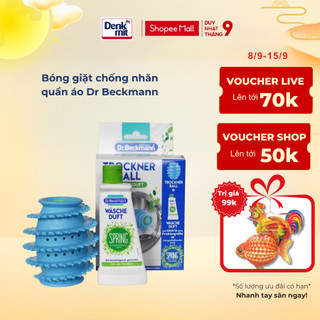 Bóng giặt Sấy Chống Nhăn Quần Áo Dr.Beckmann Trockner Ball 50ml cho quần áo giặt sạch thơm