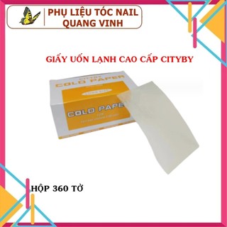  Giấy uốn lạnh cao cấp Cityby  hộp 360 tờ  