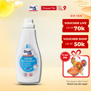 Nước Giặt Chuyên Dụng Cho Quần Áo Trắng, Đồ Tối Màu Denkmit 1000ml Hàng Nội Địa Đức