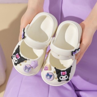  Dép sục cho bé gái gắn hình charm KUROMII dép cho bé gái Đức Phúc 