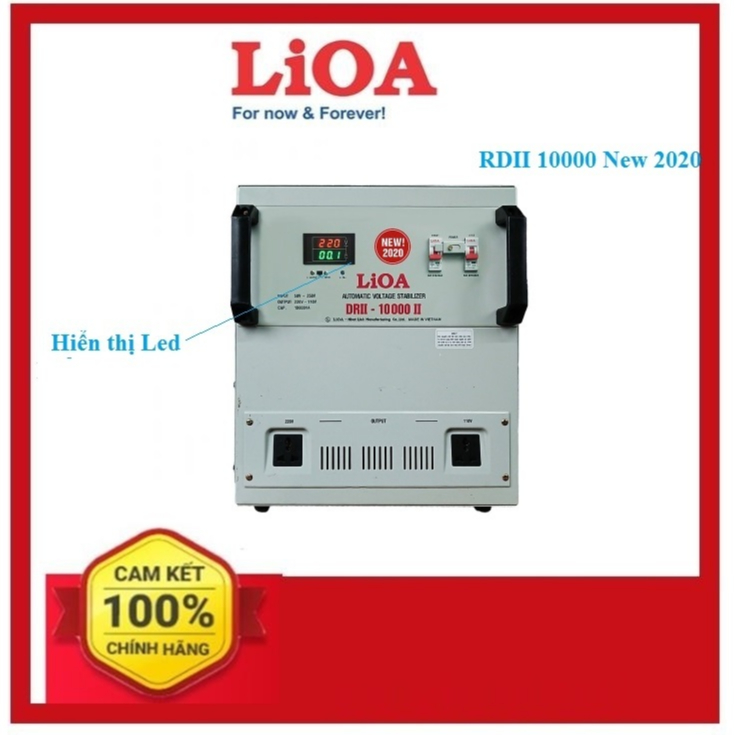 Ổn áp Lioa 10KVA dải 50( DRII-10.000II New 2020)