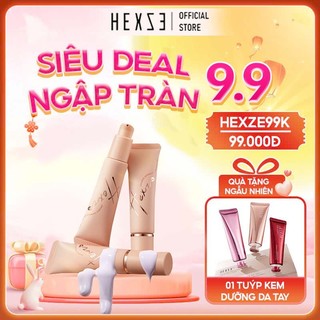 Kem lót chống ánh sáng tím bảo vệ da 3 in 1 Hexze 30g, dưỡng ẩm, kiềm dầu, nâng tone da