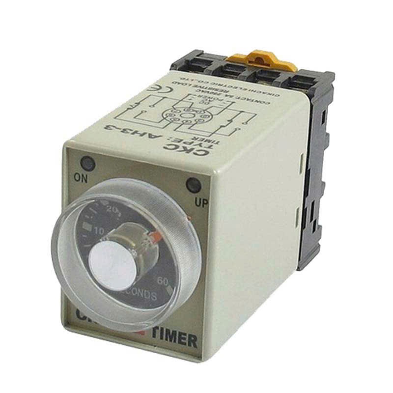TIMER CKC, RƠLE - RELAY THỜI GIAN TẶNG KÈM ĐẾ