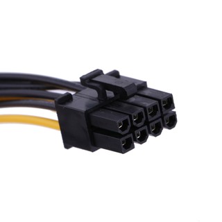 Cáp nguồn 2 Molex 4Pin sang VGA 8Pin