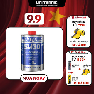 Dầu Nhớt Xe Tay Ga và Ôtô Voltronic 5W30 GT 1L