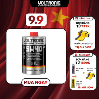 Dầu Nhớt Xe Tay Ga và Ôtô Voltronic 5W40 GT 1L
