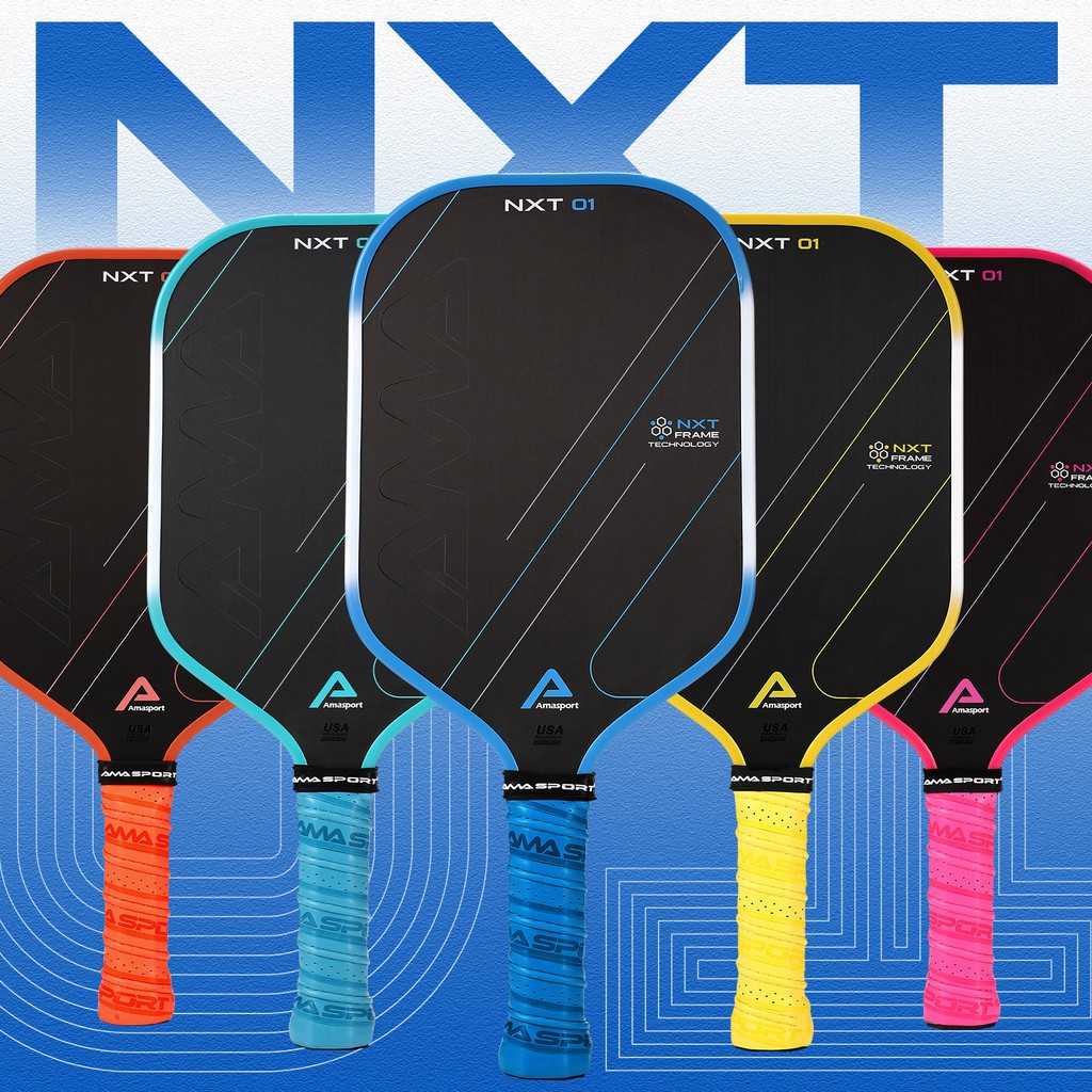 Vợt pickleball amasport mới T700 Vợt bóng ném sợi carbon NXT01 series