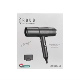 [CHÍNH HÃNG] Máy sấy tóc Roug Men's Grooming 2000w Ion Âm Cao Cấp - Bảo Hành 6 tháng