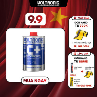 Nhớt nhập khẩu biến thiên tay ga và ô tô VOLTRONIC c+ blue mẫu mới 2022