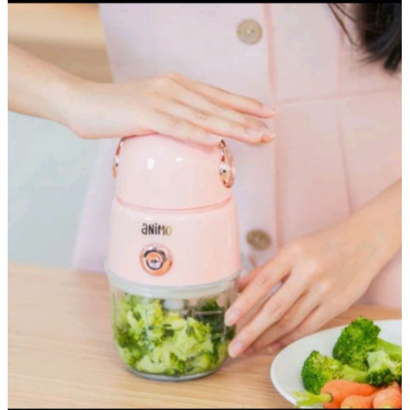 cối thủy tinh, trục dao, nắp nhựa kèm zoăng cao su máy xay animo bản 0,3l