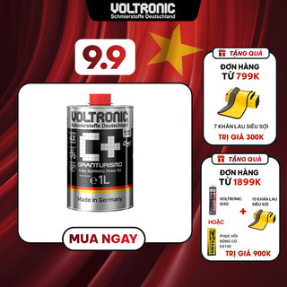 (mẫu mới 2022) Nhớt nhập khẩu biến thiên tay ga và ô tô VOLTRONIC c+ granturismo (c+ black)