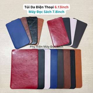 Túi Da 7.8inch Boox Nova Air/Nova 2/Nova Air C/Tab Mini C, Boox Nova Máy Đọc Sách cho Kindle, Kobo, Boox, Meebook