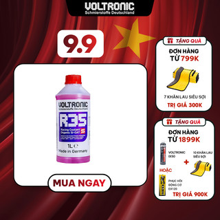 Nước làm mát động cơ nhập khẩu Đức VOLTRONIC r35 racing coolant pha sẵn 1L - made in germany