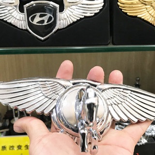 Logo dán capo mui xe hình con ngựa