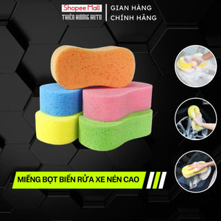 Miếng Bọt Biển Rửa Xe Ô TÔ , XE MÁY - Miếng Bọt mật độ cao làm sạch xe bằng bông tổ ong