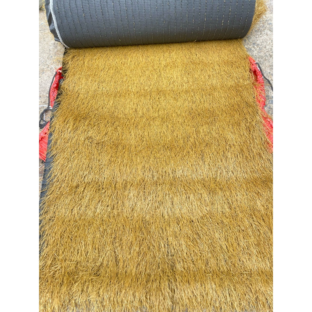 CỎ RƠM VÀNG NHÂN TẠO LÀM MÁI CHỐNG NÓNG, THẨM MỸ CAO GIÁ 129K/M2