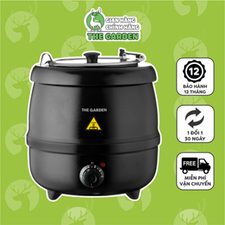 Nồi Ủ Trân Châu THE GARDEN 10L Vỏ Gang Chính Hãng