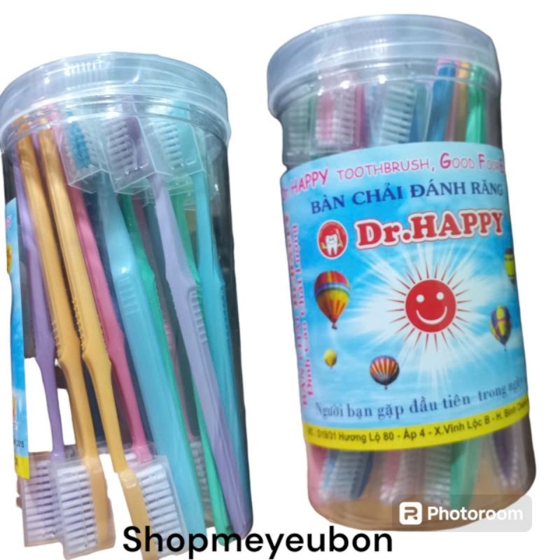 Lon 25 cây bàn chải đánh răng Dr.happy