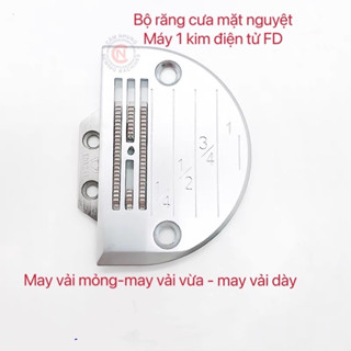 bộ răng cưa mặt nguyệt máy 1 kim điện tử