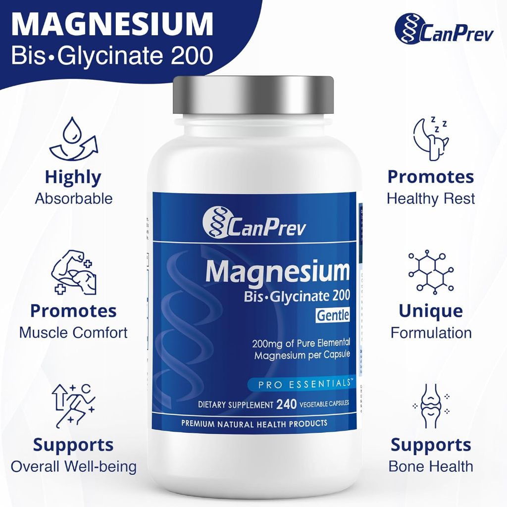 CanPrev Magnesium Bis-Glycinate 200 Gentle - Cải Thiện Giấc Ngủ, Giảm Căng Thẳng | BigBuy360 - bigbuy360.vn