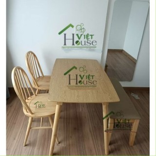 Set bàn ăn Akira ghế bench giá rẻ (Freeship 1 số kv nt HCM cũ)