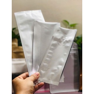 {500gr/size} túi 4 cạnh bạc, đựng bột, trà cafe