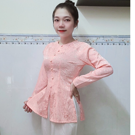 BỘ BÀ BA GẤM ĐẸP 2 DA NÚT BỌC DÂY KÉO ( size 40-70kg)
