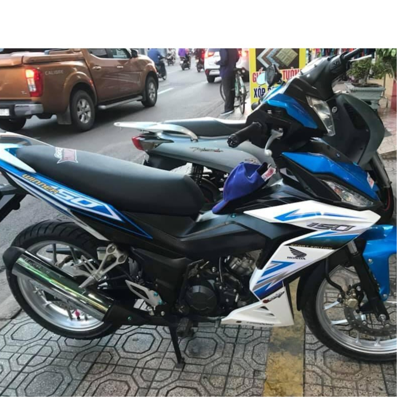 Tem rời Winner V1 Xanh trắng (B)