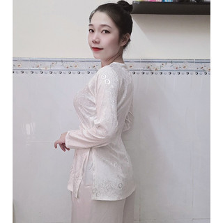 BỘ BÀ BA GẤM ĐẸP 2 DA NÚT BỌC DÂY KÉO ( size 40-70kg)