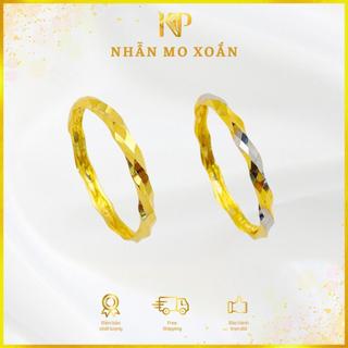  Phụ Kiện Nhẫn Mo Xoắn 2 Màu V.610 Kim Phát 