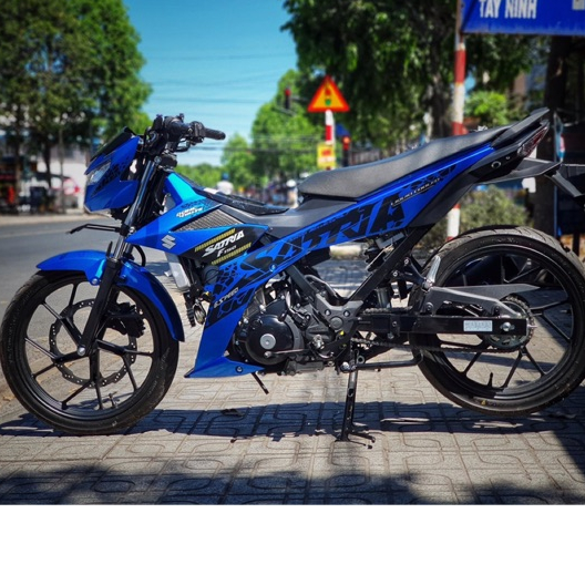 Tem Satria Rời Xanh đen