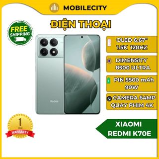 Điện thoại Xiaomi Redmi K70E - Dimensity 8300 Ultra (BHV 12 tháng) Giá rẻ - MobileCity