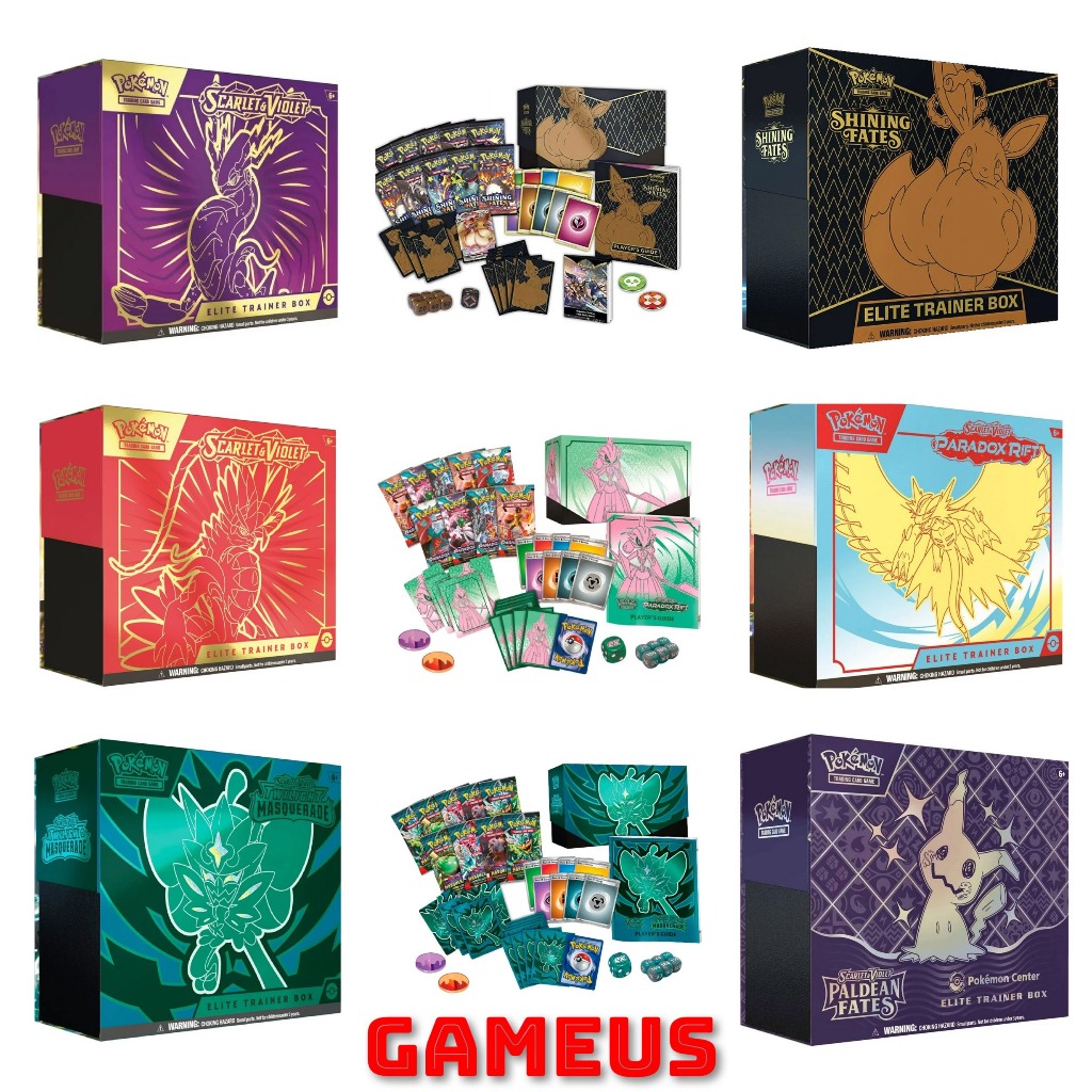 [Chính Hãng] Pokemon TCG Elite Trainer Box