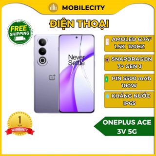 Điện thoại OnePlus Ace 3V 5G - Snapdragon 7+ Gen 3 (BHV 12 tháng) Giá rẻ - MobileCity