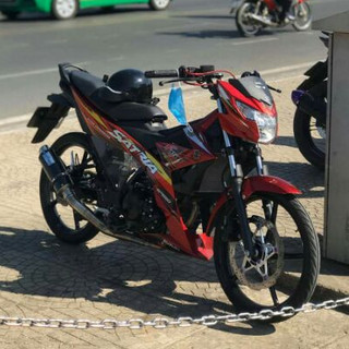 Tem rời Satria fi xe đỏ 2020