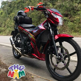 Tem rời Satria fi xe đỏ 2020