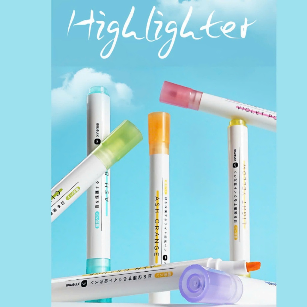 BỘ BÚT HIGHLIGHT 6 CÂY MORANDI