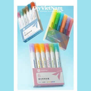 BỘ BÚT HIGHLIGHT 6 CÂY MORANDI